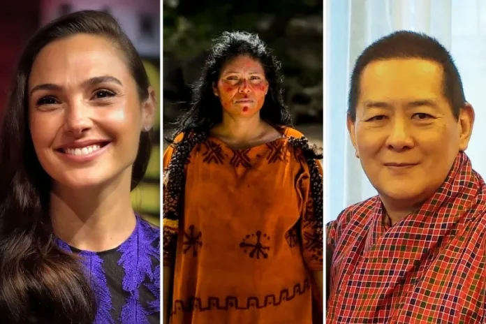 Jigme Singye Wangchuck, Ruth Buendia, Gal Gadot